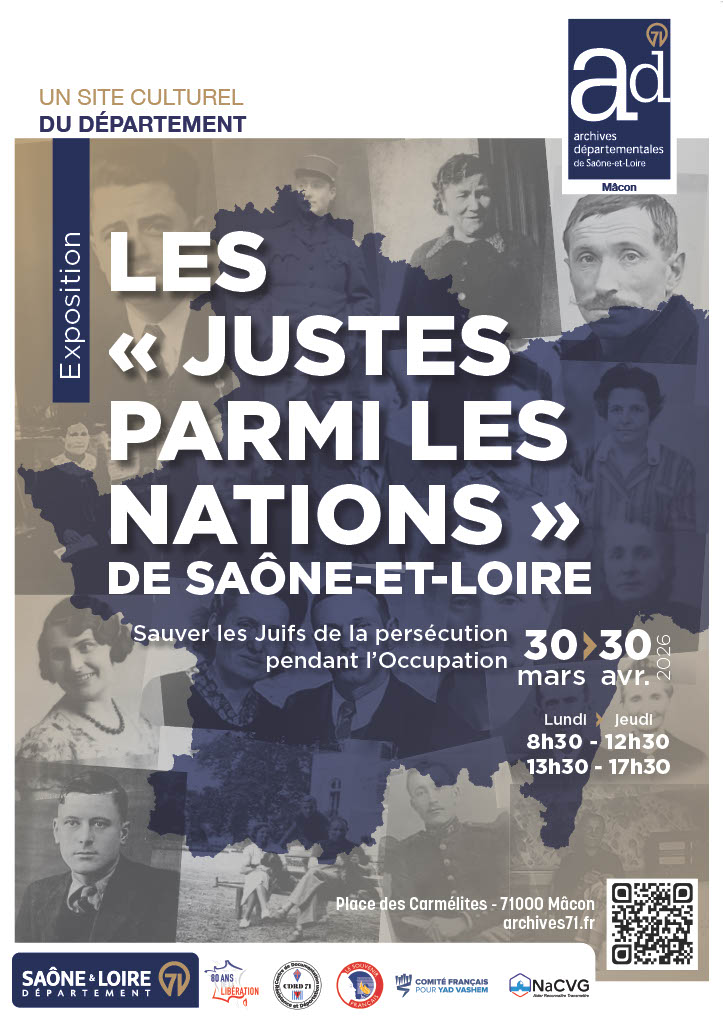 Les « Justes parmi les Nations » de Saône-et- Loire - Sauver les Juifs de la persécution pendant l'Occupation