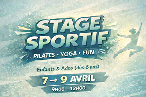 Stage sport pour les enfants et ados : pilates - yoga - fun