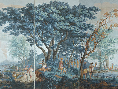Papier peint, manufacture Dufour (1804)