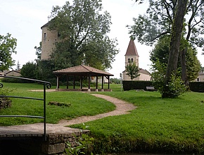 La commune associée de Sennecé-les-Mâcon - Agrandir l'image (fenêtre modale)