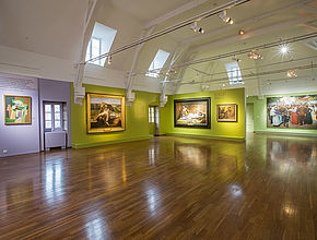 Salle "Du réalisme à l'abstraction" du musée - Agrandir l'image (fenêtre modale)