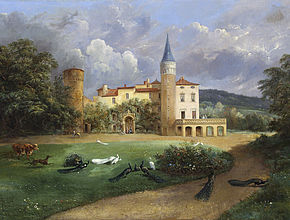 J.-L. Tirpenne, Le Château de Saint-Point, 1867 - Agrandir l'image (fenêtre modale)