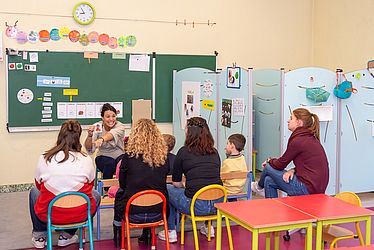 L'unité pour enfants autistes à l'école maternelle de Bioux