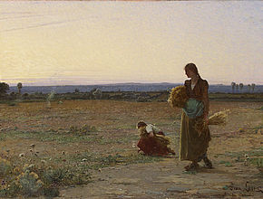 Le Soir, Jean Laronze (1893) - Agrandir l'image (fenêtre modale)