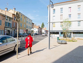 La place Saint-Louis rénovée - Agrandir l'image (fenêtre modale)